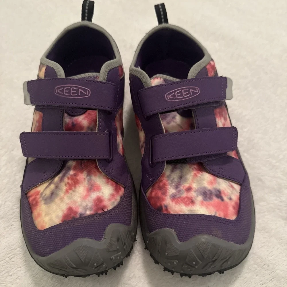 Keen Speed Hound Water Hike Shoes Youth Size 4 Girls Pink Purple Rubber Sole